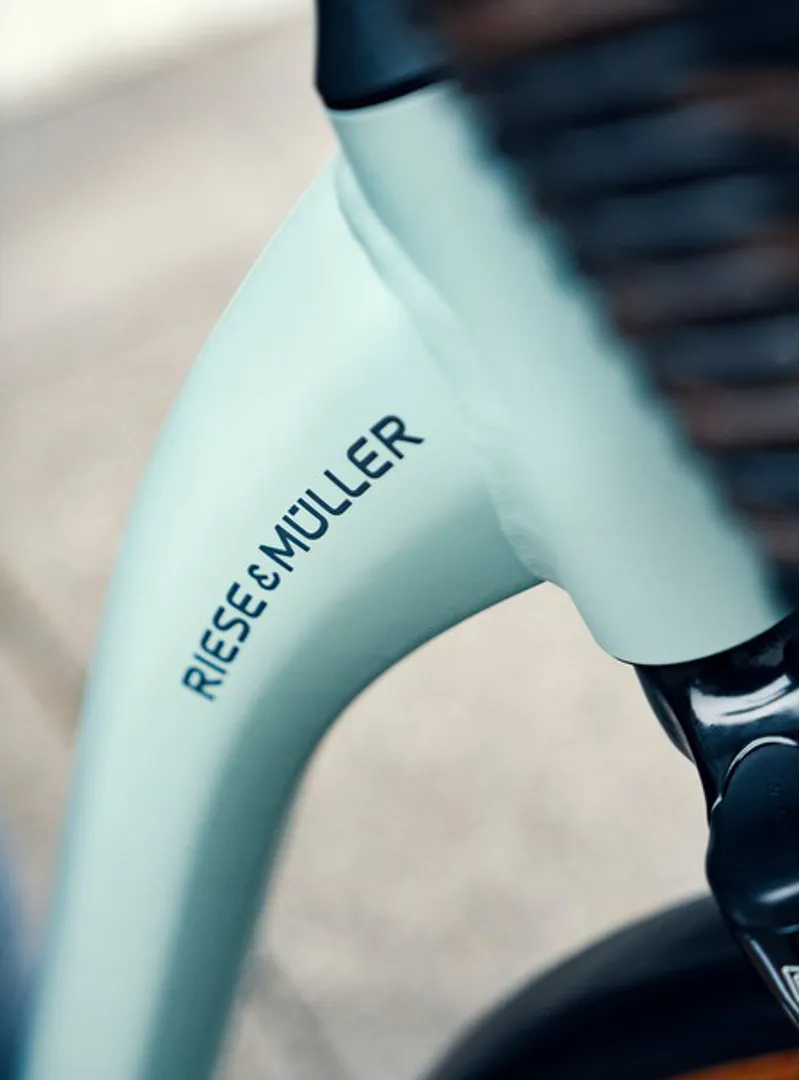Riese and Muller Swing Automatic Electric Bike Crystal White-2